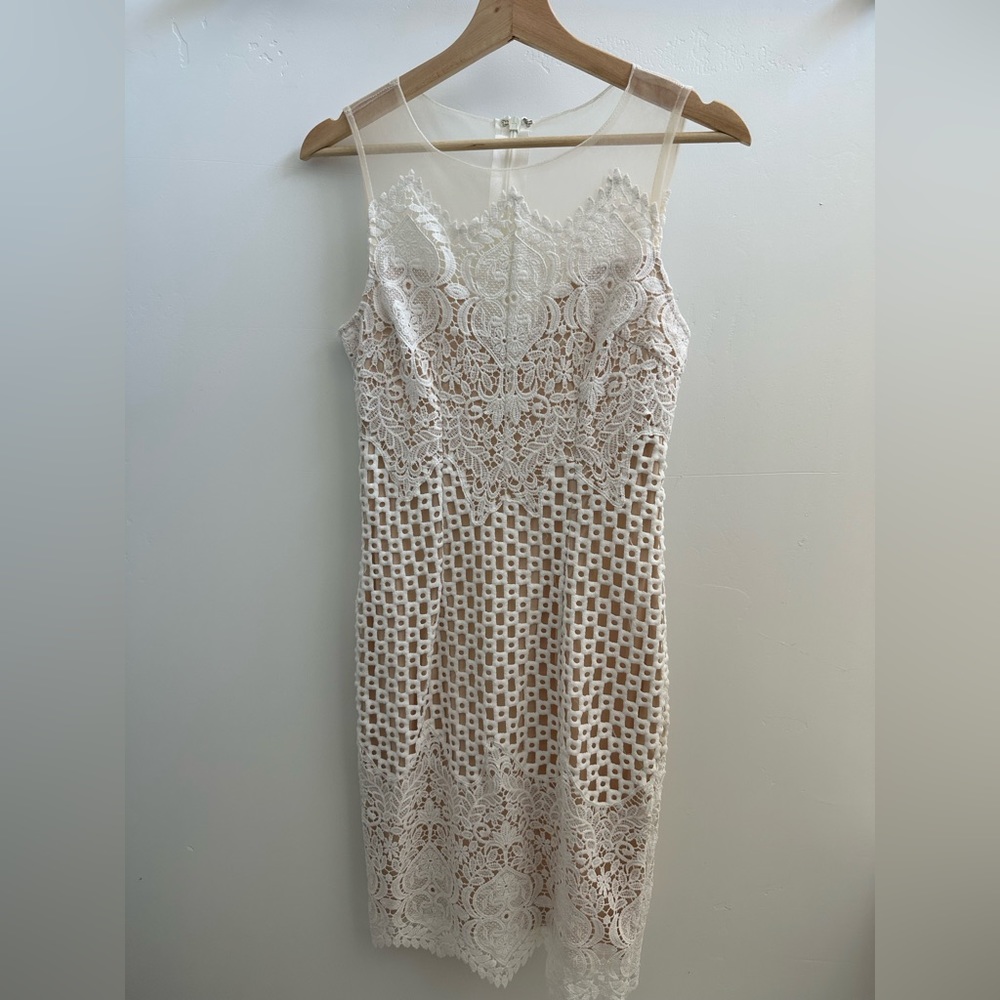 Beige nude dress